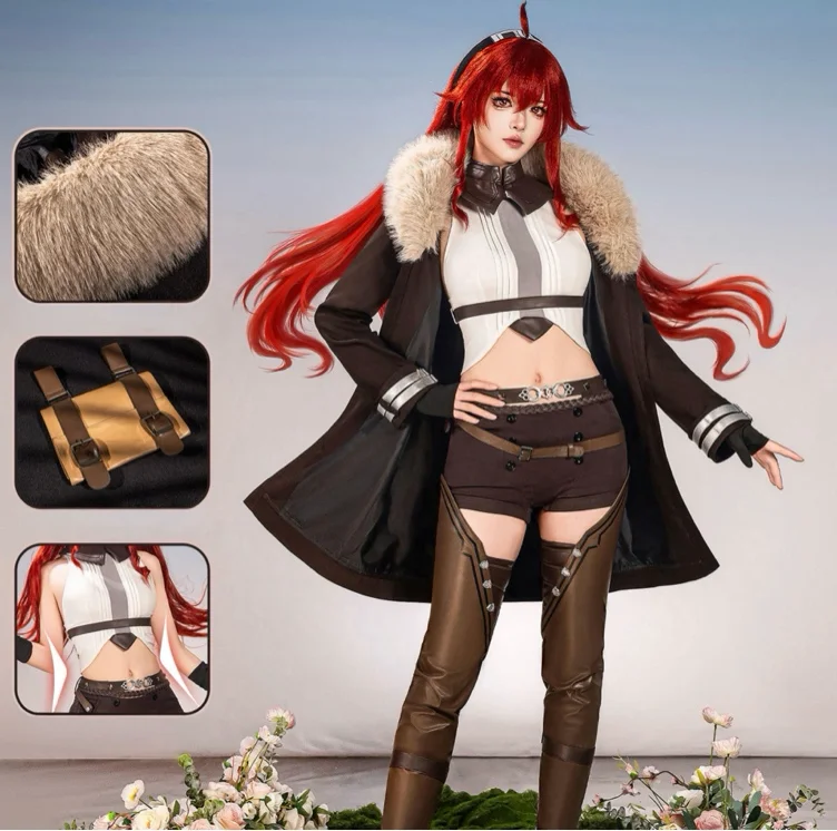 【Nekocos】Anime Cosplay Eris Boreas Greyrat Cosplay Costume | Custom-Tailor - Full Set+Wig / M
