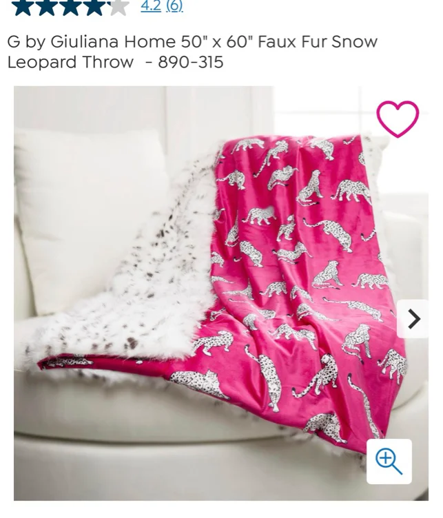 Snow leopard blanket 😍