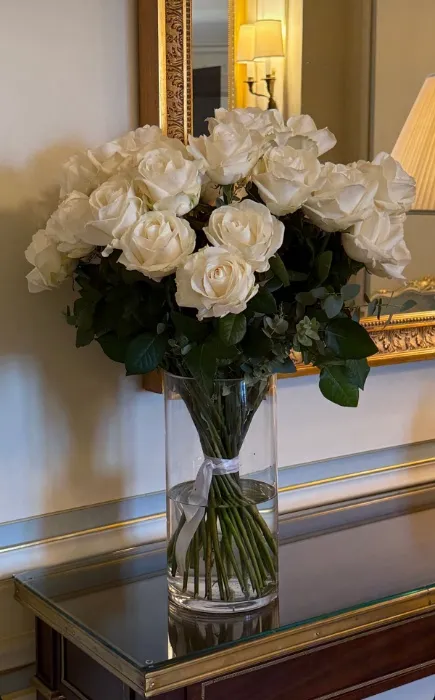 White roses