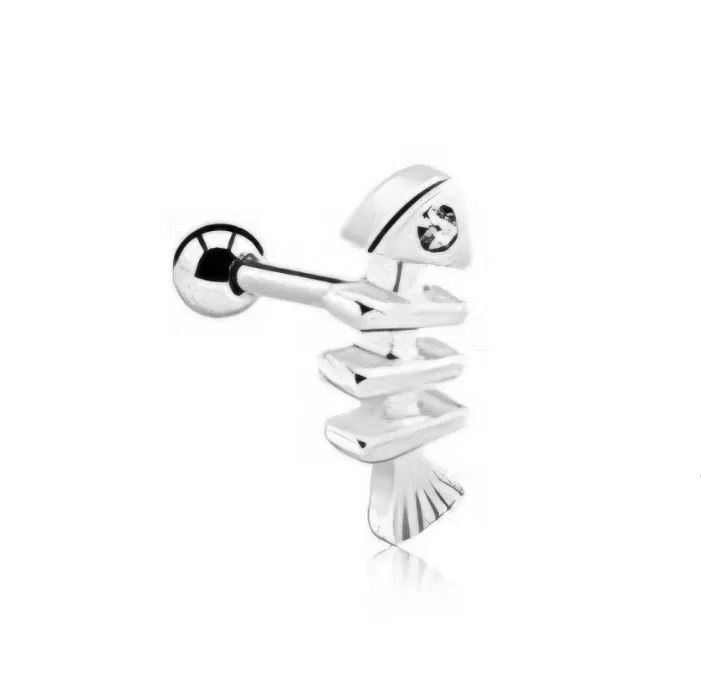 Fishbone earrings
