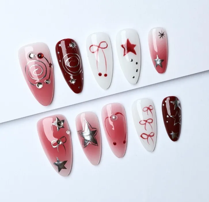 Red nails