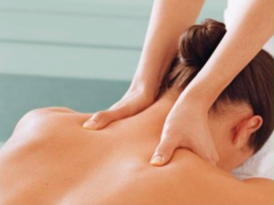 Neck and shoulder massage 