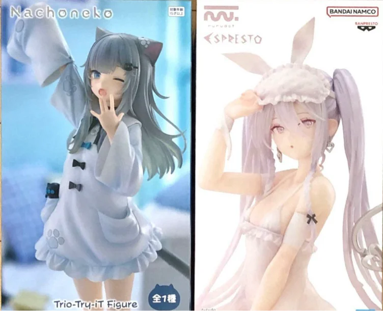 rurudo sleepy bunny & trio-try-it figurines