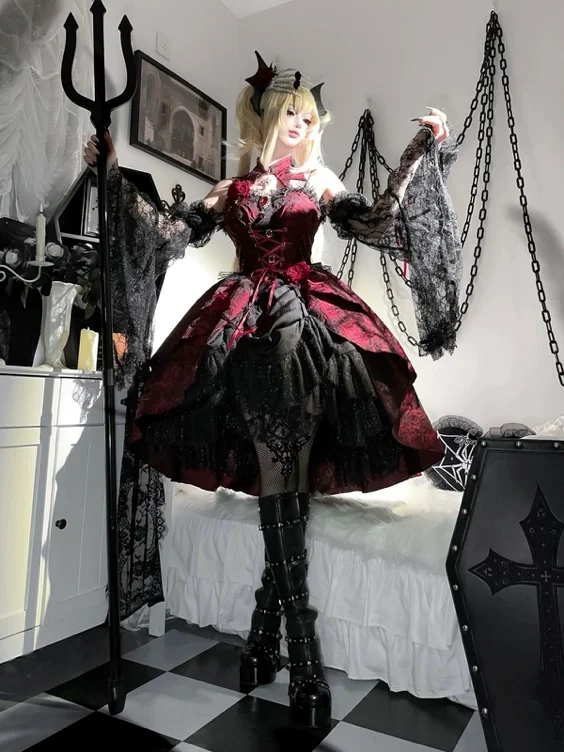 哥特lolita长裙-哥特lolita长裙促销价格、哥特lolita长裙品牌 - 淘宝