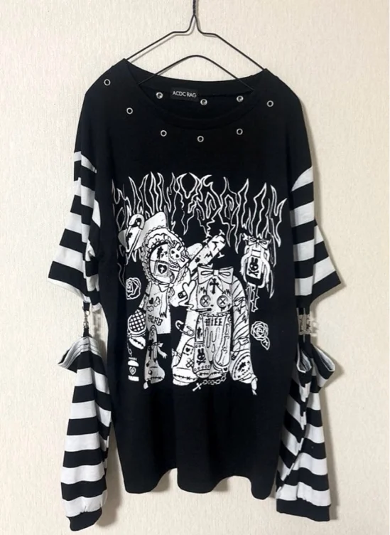 ACDC RAG T-Shirt with detachable sleeves