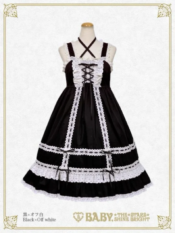 Lolita outfit JSK + blouse + accessories 