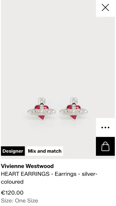 Vivienne Westwood Stud Earrings