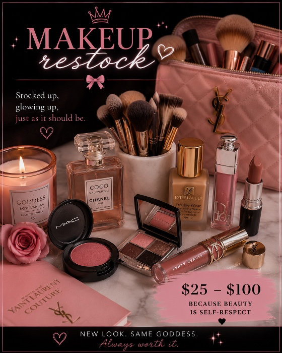 💄 Makeup Restock