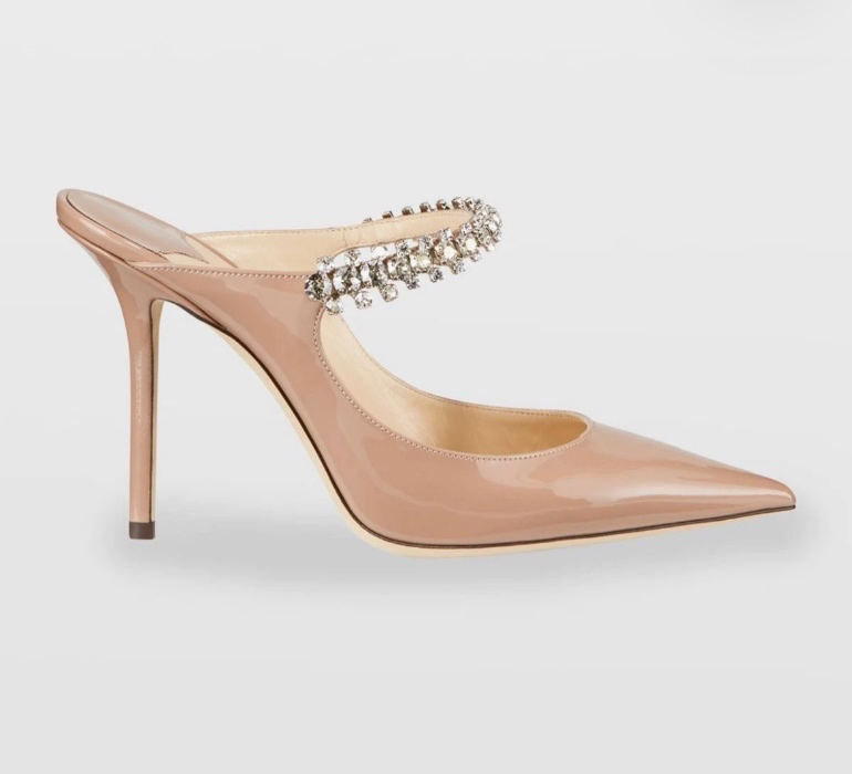 Jimmy Choo Bing Crystal Heels