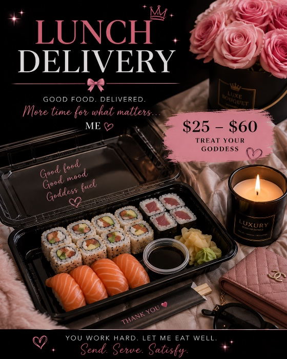 Lunch / Dinner Delivery 🍣 