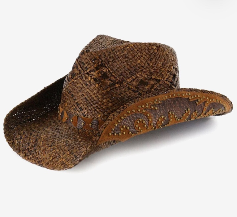 Shyanne Embellished Straw Cowboy Hat
