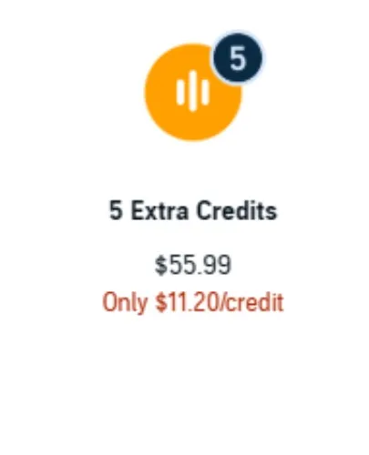 5 Credits on Audible