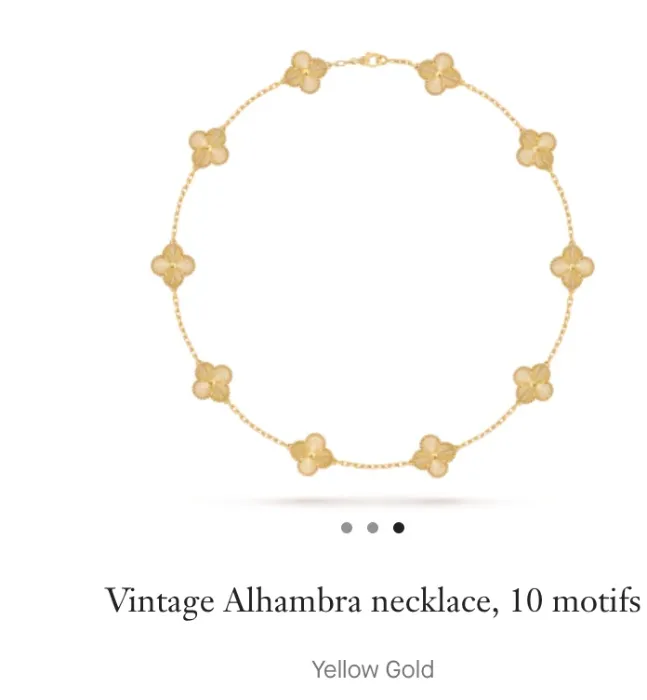 VINTAGE Alhambra Necklace