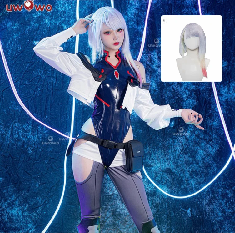 S-3XL Uwowo Cyberpunk: Edgerunners Cosplay Lucy Bodysuit Anime Lucy Cosplay Costumes