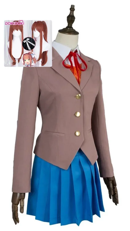 Monika Cosplay Doki Doki Literature Club 