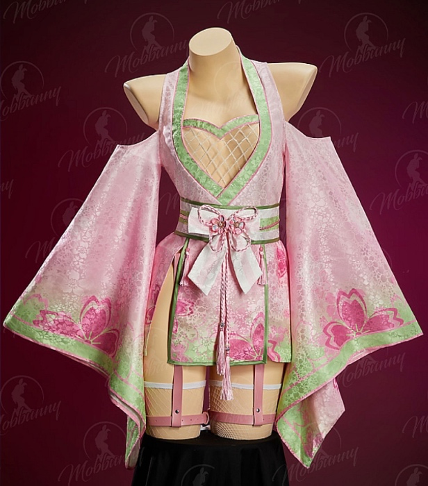 KNY Mitsuri Derivative Kimono