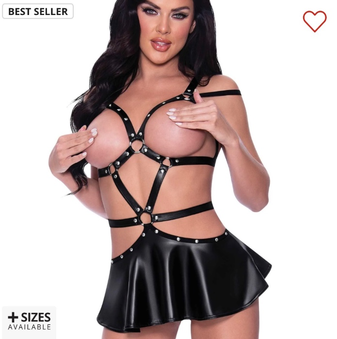 Iris Caged Mini Dress - Women's Lingerie | Adam & Eve