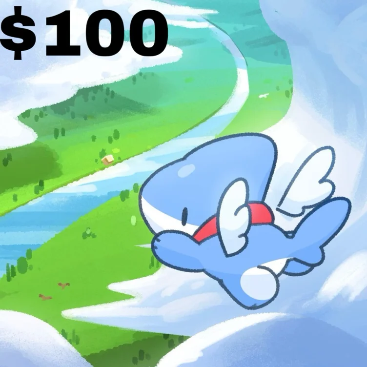$100