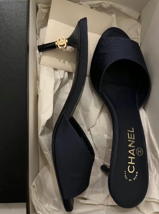 Chanel sandals. 