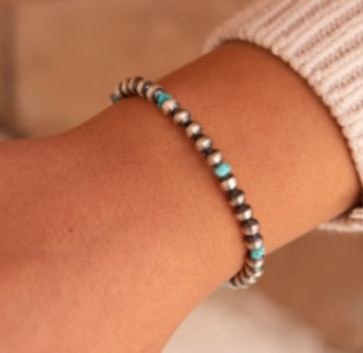 Navajo Pearl Turquoise Bracelet