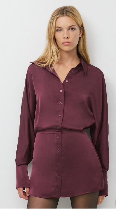 Parlour Satin Dress