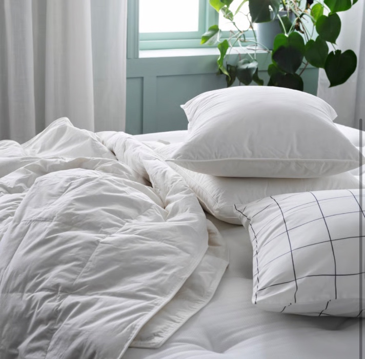 FJÄLLBRÄCKA Duvet, light warm King