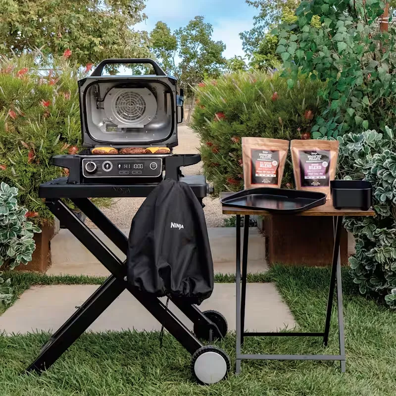 Ninja Woodfire Electric BBQ Grill & Smoker with Accessories