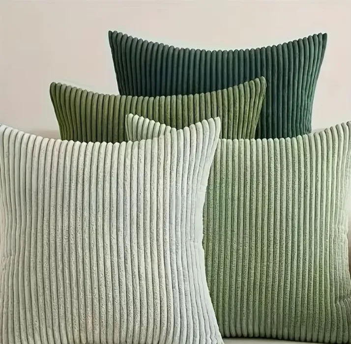 4pcs vintage aesthetic thick corduroy sofa pillowcase set - Temu Australia
