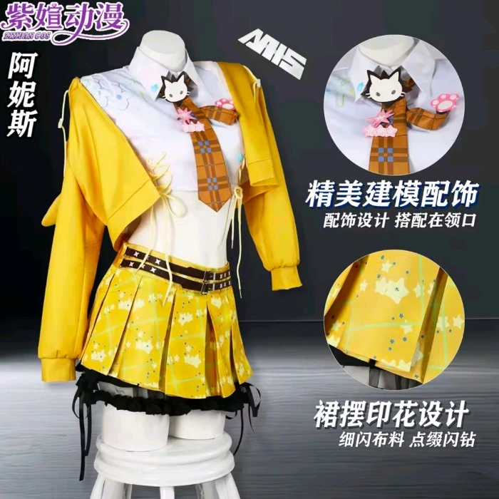 Anis Star (T.T Star) Cosplay + Wig + Shoes