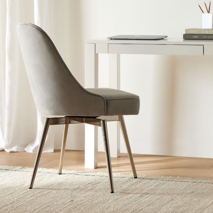 Mid-Century Modern Swivel Office Chair