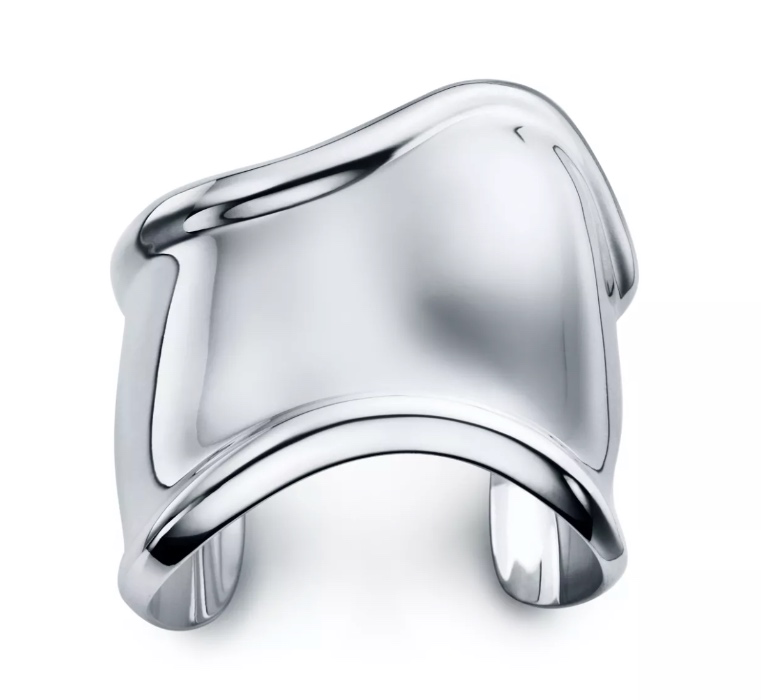 Tiffany Medium Bone Cuff in Sterling Silver, 61 mm Wide