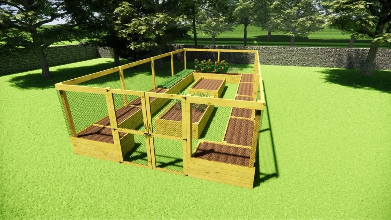 Fenced in Garden Plans & Items