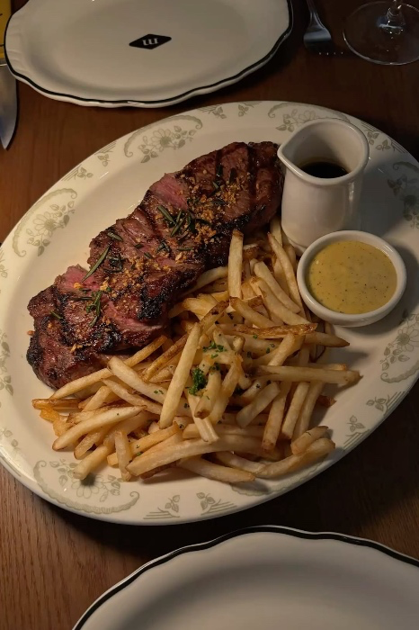 steak dinner