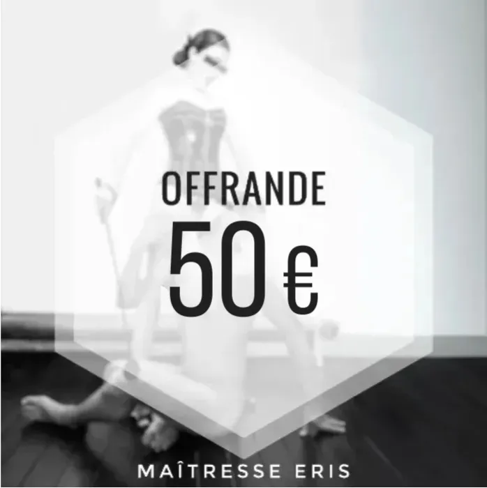 Offrande de 50 €