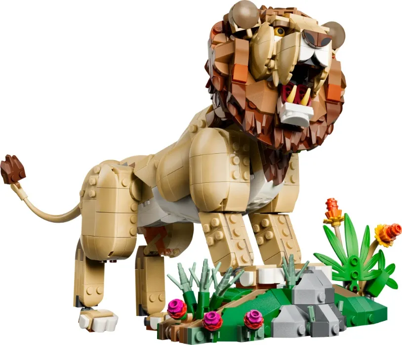 LEGO Creator 31386 3-in-1 Wild Animals: Majestic Lion Set
