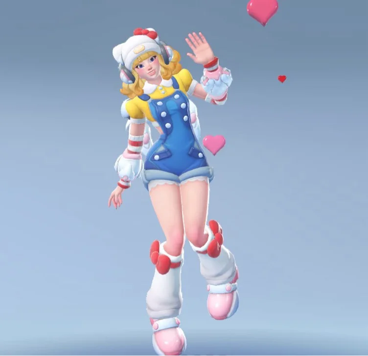 【Nekocos】Game Cosplay Hello Kitty Juno Cosplay Costume | Custom-Tailor - Full Set+Wig 