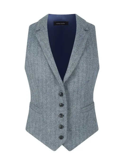 Iona Cashmere Wool Waistcoat