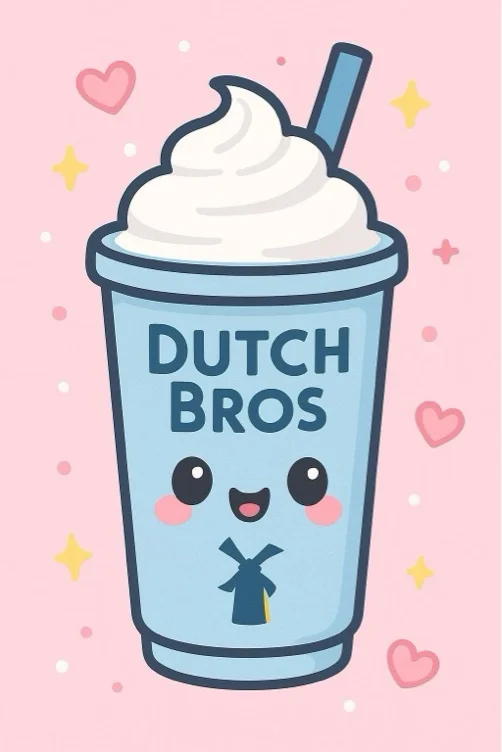 Dutch bros for me + 1 (;