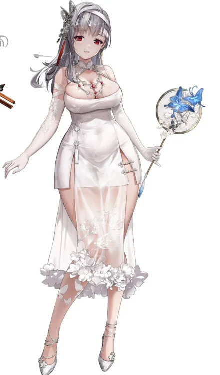 【Nekocos】Game Cosplay Modernia Cosplay Costume | In Stock - Full Set+Wig / L