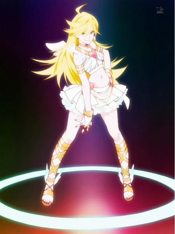 INSTOCK Uwowo Anime New Panty & Stocking with Garterbelt Panty Angel Cosplay Costume S-3XL - L