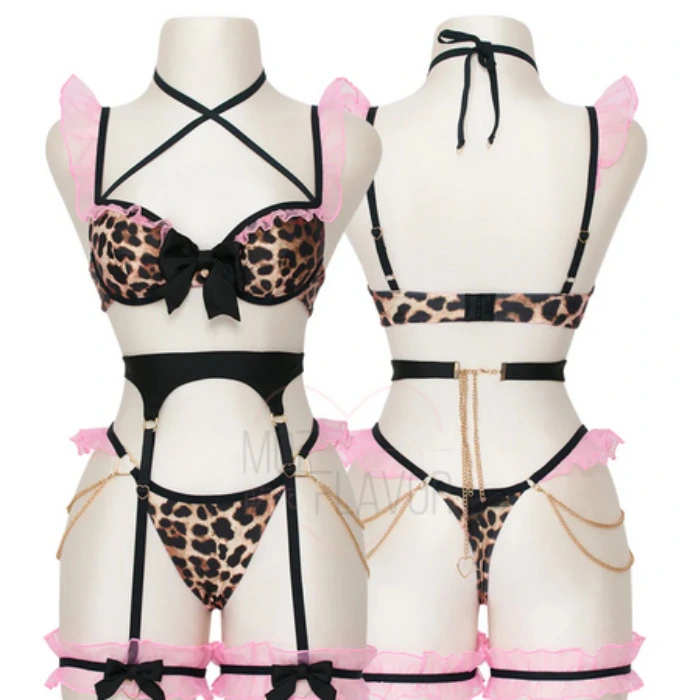 Moeflavor Gyaru Garter Lingerie Set
