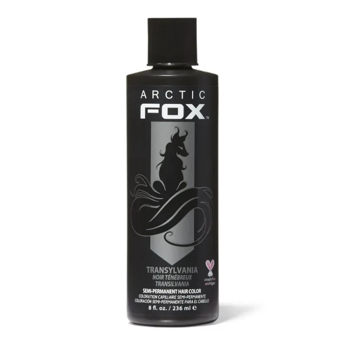 Transylvania Black Semi Permanent Hair Color 8 oz.