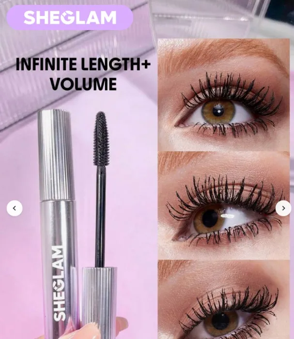 SHEGLAM Flutter Wink MáScara De CíLios Volumizante Alongamento