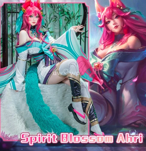 Spirit Blossom Ahri cosplay