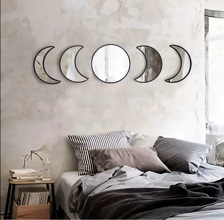 Home Decor Products Moon Cycle Design Ornaments, Room Decoration - TikTok Shop