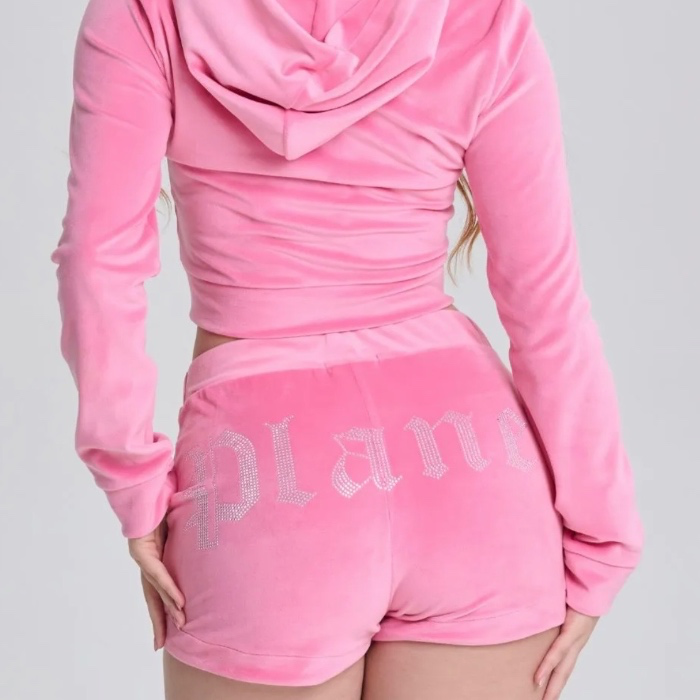 CONJUNTO COMFY PLUSH PLANET GIRLS ROSA CLARO