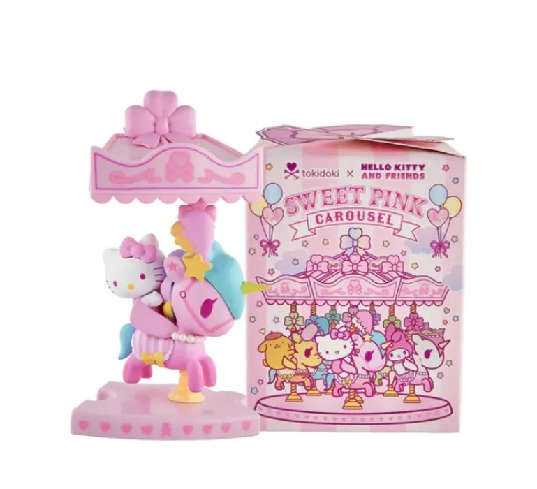 tokidoki x Hello Kitty and Friends Sweet Pink Carousel Blind Box