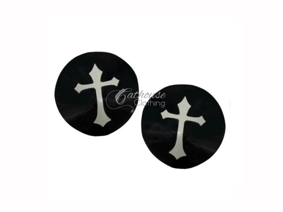 Latex Cross Pasties ✝️✨️