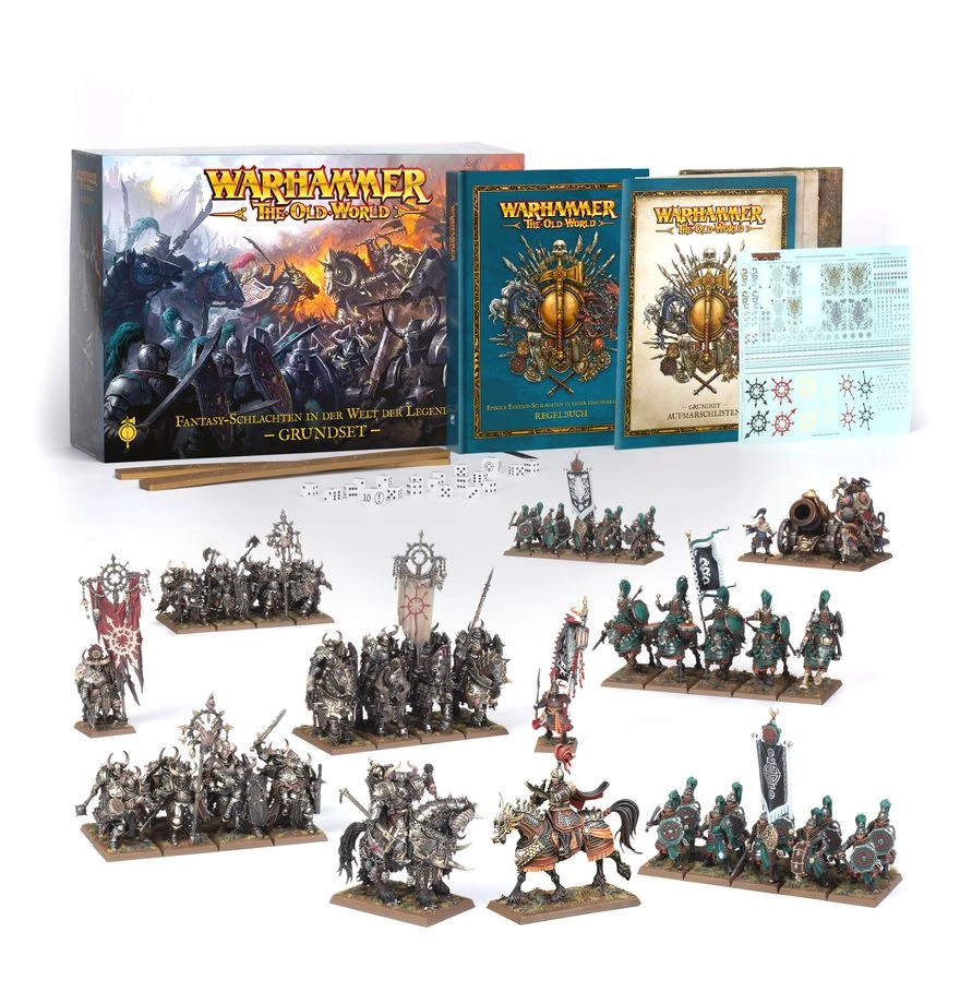 Warhammer: The Old World – Fantasy Battles In the World of Legend Core Set (Deutsch)