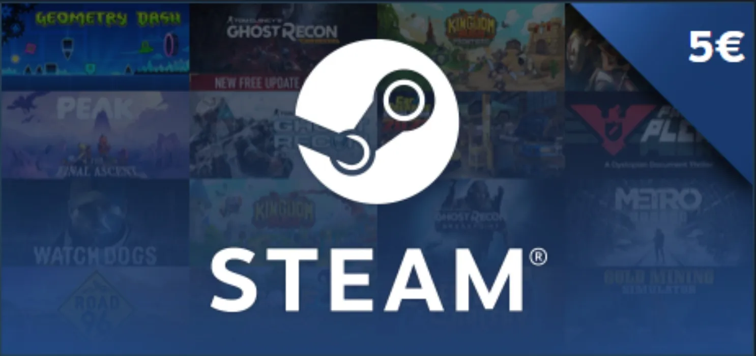 Steam Gift Card 5€